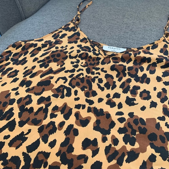 Pristine Aritzia Leopard Camisole - Picture 2 of 4